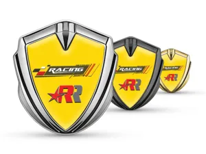 Domed Emblem Badge Modern Look Tuning Style